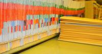 photo of a row of files